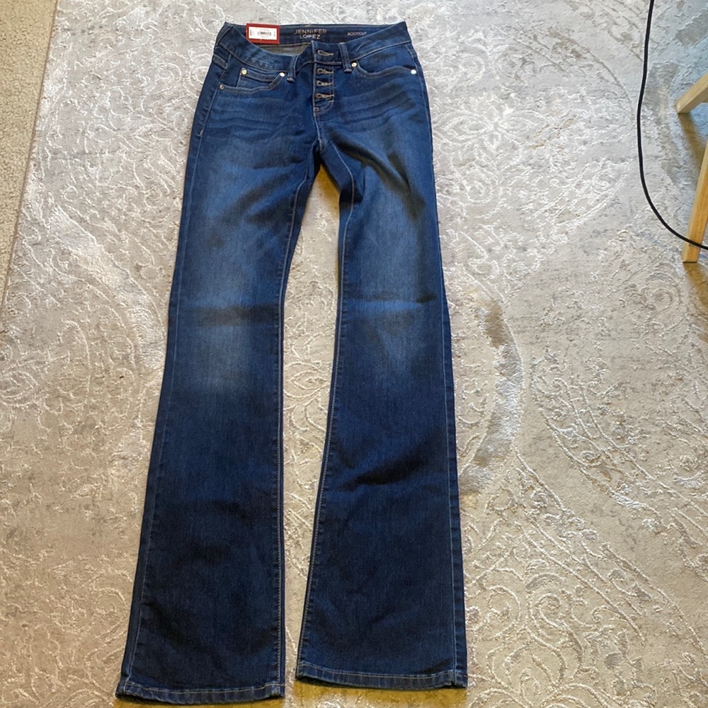 Jennifer Lopez boot cut size 0 L jeans NEW WITH TAGS